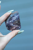 Amethyst Chevron stone
