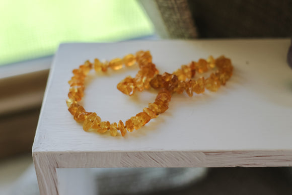 Golden Amber necklace